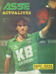 ▬►ASSE NEWS ⚽ Nr. 90 November 1981 - Patrick BATTISTON - Roger ROCHER - Bild 1 von 1