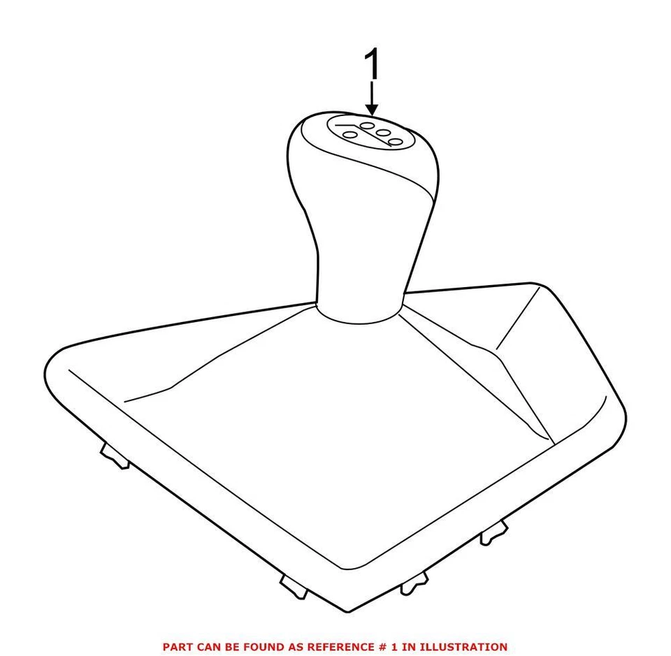 Genuine OEM Manual Transmission Shift Knob For BMW M4 2015-2020 - Image 1 of 1