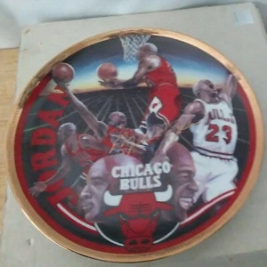 Michael Jordan Sports Impression Gold Edition Plate #1674 Collectors 1993 R5 - Picture 1 of 8
