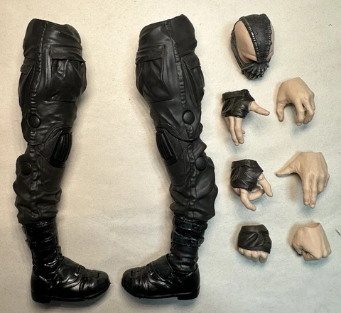 DC Multiverse McFarlane BATMAN Dark Knight Trilogy BANE BAF Head Legs Hands Cover