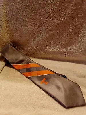 POWER T TENNESSEE VOLS necktie Orange Grey Eagles wings brand Pre-own VOLUNTEER - Image 1 of 4