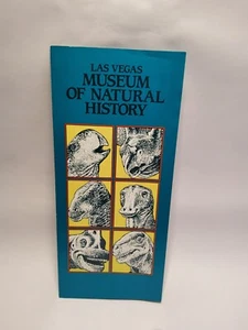 FOLLETO MUSEO DE HISTORIA NATURAL DE LAS VEGAS AÑOS 80 DINOSAURIOS VEGAS TIRA - Imagen 1 de 4