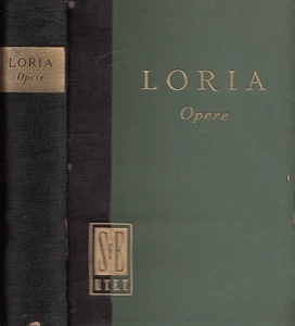 OPERE ANALISI DELLA PROPRIETA' CAPITALISTICA VOL I ACHILLE LORIA UTET  (PA709) - Imagen 1 de 1