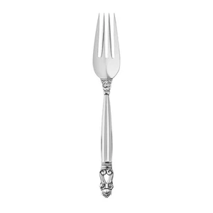 Georg Jensen Silver Dinner Fork - Acorn/ Konge - NEW - Picture 1 of 1