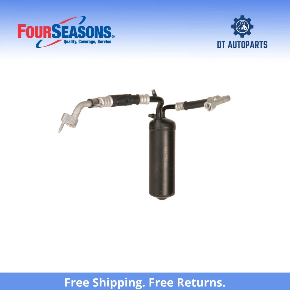 Manguera de succión de refrigerante de aire acondicionado delantera 4 estaciones para Ford E-350 Super Duty 2007-2010 Foto 1 de 4