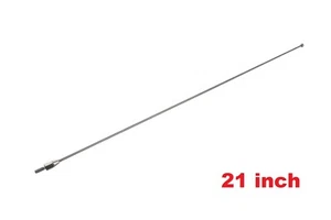 21" Stainless Steel Antenna Mast Power Radio AM/FM for NISSAN FRONTIER 1998-2023 - Picture 1 of 9