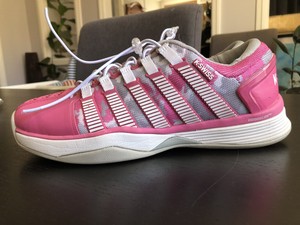k swiss pink tennis shoes