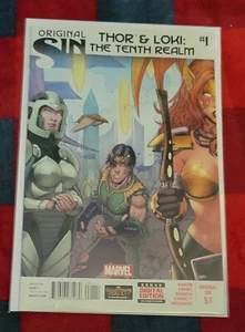 ORIGINAL SIN THOR & LOKI (2014) 5 ISSUE COMPLETE SET #5.1-5.5 Unread Copies - Picture 1 of 5