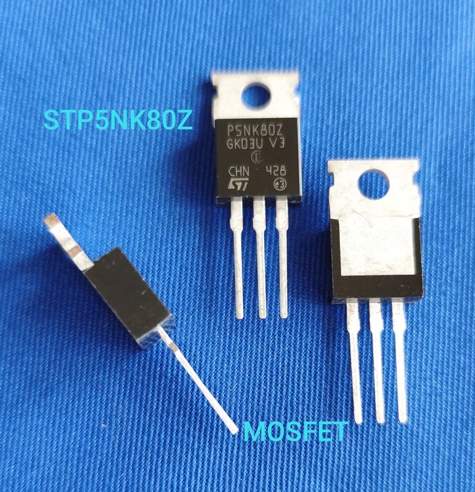 STP5NK80Z Transistor MOSFET N-Channel 110W 4,3A 800V Menge Wählbar 1-10 Stück