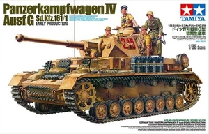 Tanque alemán Tamiya 1/35 Panzerkampfwagen IV Ausf. Kit modelo de plástico G 35378 - Imagen 1 de 1