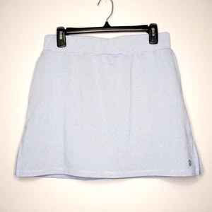 Izod Golf Azul y Blanco Rayas Pull-On Skort con Pantalones Cortos y Bolsillos a Juego - M - Imagen 1 de 2