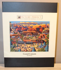PUZZLE DE MADERA DOWDLE GALLRY EDITION GRAND CANYON CON MARCO 10 1/2" X 8" - Imagen 1 de 6