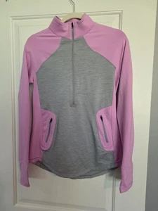 Under Armour Cold Gear Reactor 1/2 Zip Pullover Damen M tailliert Reißverschlusstaschen - Bild 1 von 9