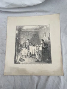 Oliver Twist Illustration By Frederick Pegram Art Print Charles Dickens - Picture 1 of 3