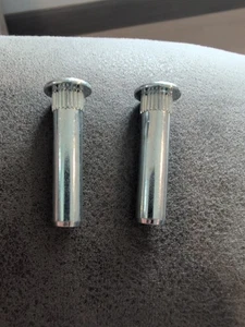 (2) Confezione Bullone Sex Alluminio 1/4-20 per Porta 1-3/4" 35066 - Foto 1 di 2