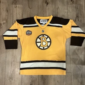 Reebok Boston Bruins Winter Classic Jersey Kids Youth L/XL - Picture 1 of 9