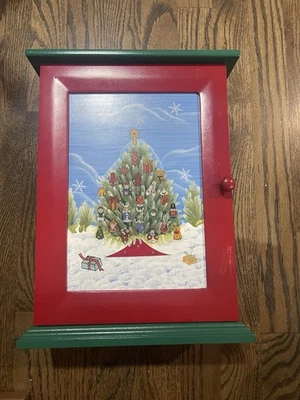 Thomas Pacconi Classics 2004   Christmas Wooden Advent Calendar Box 24 toys  - Image 1 of 4