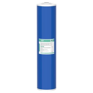 20"x4.5" Big Blue KDF GAC Carbon Water Softening Filter Whole House Replacement - Picture 1 of 8