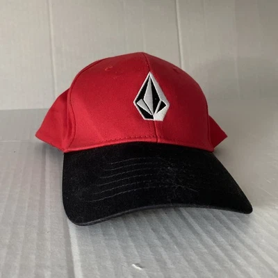 Youth Boy's L/XL Volcom Red Embroidered Logo Hat Cap - Image 1 of 4