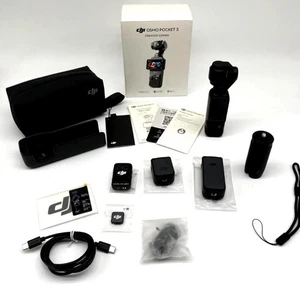 DJI Osmo Pocket 3 Creator Combo 3-Axis Gimbal Camera 1'' CMOS & 4K/120fps - Picture 1 of 1