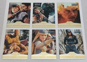 Xena The Warrior Princess Seasons 4 & 5 - 6 Card "Enemies" Chase Set E1-E6 2001 - Picture 1 of 4