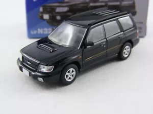97 Subaru Forester S/tb negro, Tomytec Tomica Limited Vintage Neo LV-N327a, 1/64 - Imagen 1 de 4