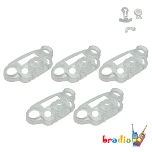 5x Transparent Repair Top housing Case Cover Plastic Bezel For APX6000  APX8000 - Zdjęcie 1 z 5