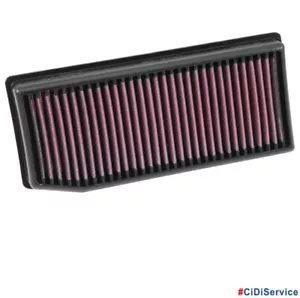 K&N Filtro Aria Sportivo 100% Lavabile Renault Captur Clio IV incl. 1.6 RS - Imagen 1 de 3