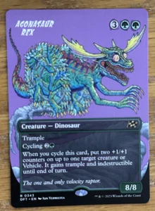 Magic The Gathering Aetherdrift, Agonasaur Rex - Sin fronteras - Imagen 1 de 1