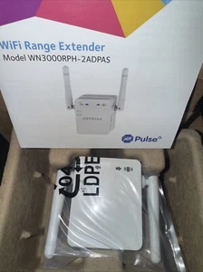 NETGEAR WN3000RPH-2ADPAS ADT Pulse WiFi Range Extender - White - Picture 1 of 2