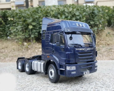 FAW Jiefang Tian V Space cab Trailer Truck Blue 1/24 DIECAST Pre-built Model - Image 1 of 4