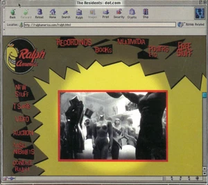 THE RESIDENTS Dot Com RARE LTD EDITION 2000 US CD original sleeve RA 09 no obi - Picture 1 of 1