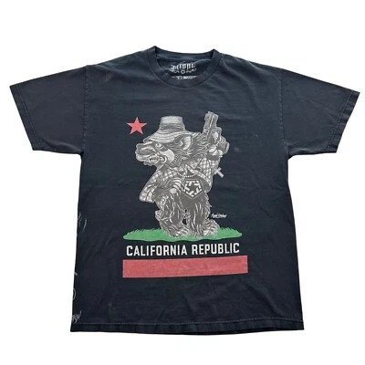Camisa Tribal Gear Adam Hathorn Tatuaje Arte Gráfico República de California Talla Grande Foto 1 de 4