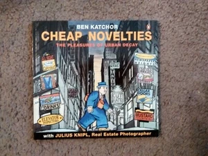 CHEAP NOVELTIES: Pleasures of Urban Decay- Ben Katchor '91 RAW 1-Shot 1st PB Ed. - Picture 1 of 2