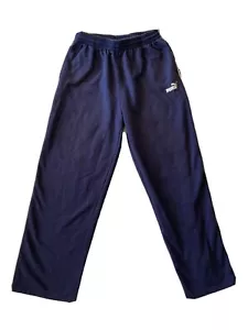 Puma Athletic Workout Running Pants Blue Youth Size XL 16-18 Vintage EUC! - Picture 1 of 8