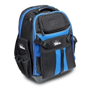 IDEAL Pro Series Dual Compartment Tool Backpack Black | 18 Pockets | 37-000 - Picture 1 of 3