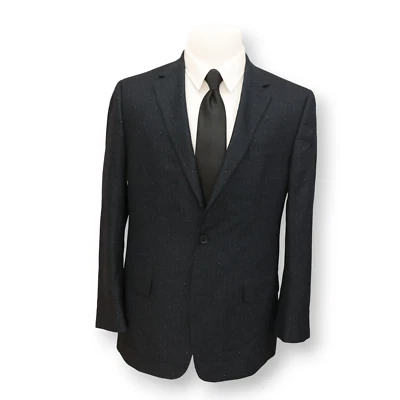 IZOD mens dark blue night sky multicolor sport coat suit jacket blazer 42 L - Image 1 of 4