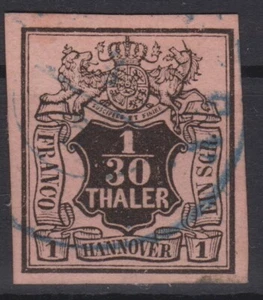 == AD Hannover Mi. 3a gest., Kat. 65 € == - Imagen 1 de 1