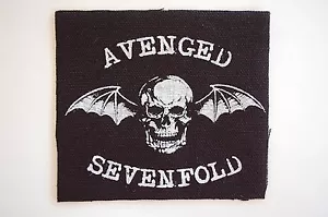 Avenged Sevenfold Cloth Patch Sew On Badge4" X 4" Metal Rock Atreyu (CP238) - Picture 1 of 1