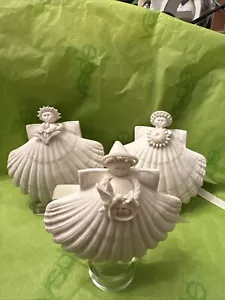 Juego de 3 ángeles Margaret Furlong Seashell 96, 97, 99 - Imagen 1 de 11