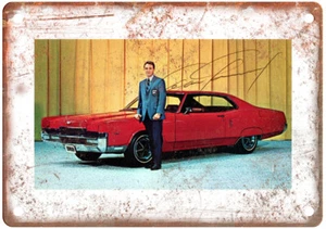 Vintage 1969 Mercury Marauder X-100 Auto Ad Reproduction Metal Sign A11950 - Picture 1 of 2