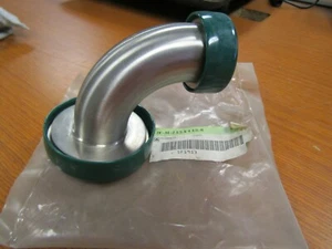 ✌ NUOVO TRI-CLOVER 2-1/2 x 1-1/2" TRI-CLAMP GOMITO SF-31-2 1/2 X1 1/2-S - Foto 1 di 7