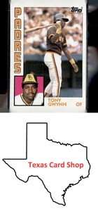 1984 Topps  251 Tony Gwynn  San Diego Padres