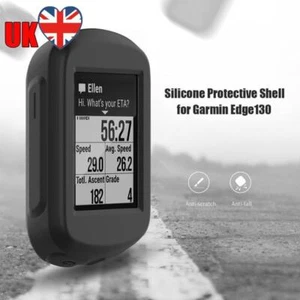Silicone Case Protective Cover Shell for Edge 130 130 Plus (Black) - Afbeelding 1 van 8