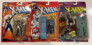 1990s Marvel Toy Biz X-Men  Lot of 3 Action Figures Vintage - New Old Stock - Picture 1 of 3
