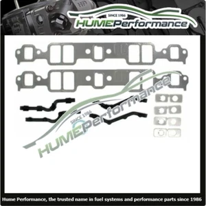 INTAKE MANIFOLD GASKETS SMALL BLOCK CHEVROLET ENGINE 283 327 350 MS15315 - Picture 1 of 2