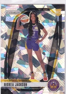 2024 WNBA Prizm Panini Basketball No. 144 Rickea Jackson Rookie Ice Prizm - Picture 1 of 2
