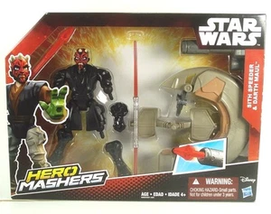 STAR WARS Super Hero Mashers - DARTH MAUL & SITH SPEEDER - NUEVO ENVÍO GRATUITO - Imagen 1 de 2