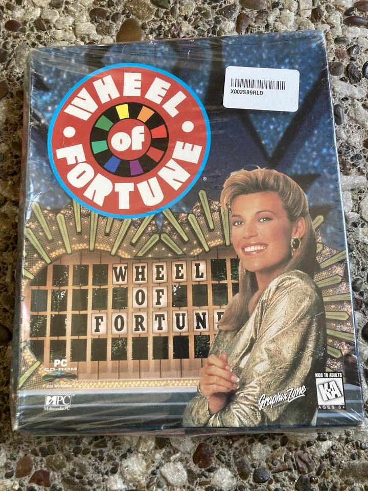 Vintage PC 1993 Wheel of Fortune Big Box PC Game Windows 3.1 - Image 1 of 3