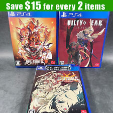 Sony PlayStation 4 PS4 Guilty Gear Xrd Sign Arc System Works Japanese BOX CIB
